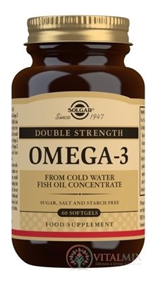 Solgar OMEGA 3 Double Strength cps 1x60 ks