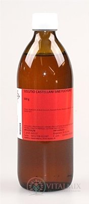Solutio Castellani sine fuchsino - FAGRON v lahvičce 1x500 g