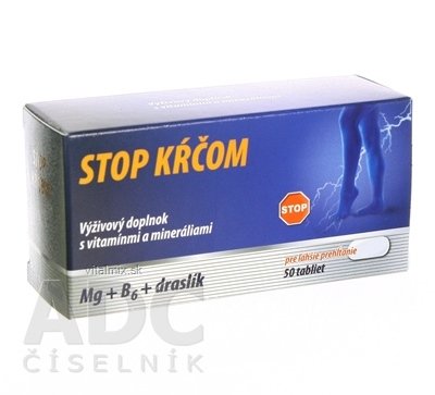 STOP křečím HOŘČÍK DRASLÍK B6 tbl 1x50 ks