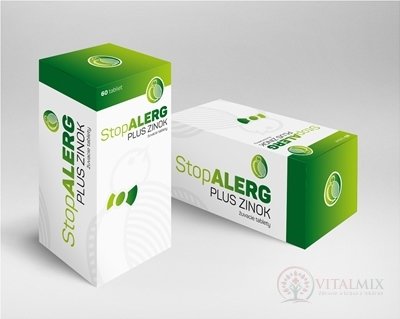 StopALERG PLUS ZINEK žvýkací tablety 1x60 ks