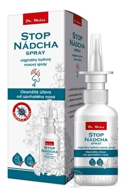 STOPNÁDCHA - Dr.Weiss bylinný nosní spray 1x30 ml