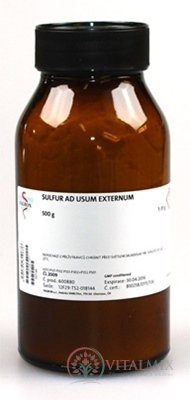 Sulfur ad usum externum - FAGRON v lahvičce 1x500 g