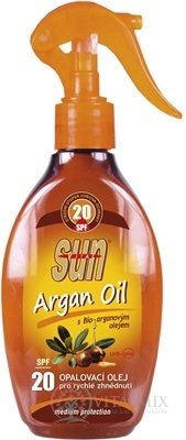 SUN ARGAN OIL opalovací OLEJ SPF 20 1x200 ml