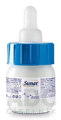 Sunar Premium 1 tekutá počáteční mléčná výživa (od narození) (inov.2020), 24x50 ml (1200 ml)