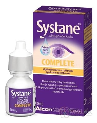 Systane COMPLETE zvlhčující oční kapky 1x10 ml