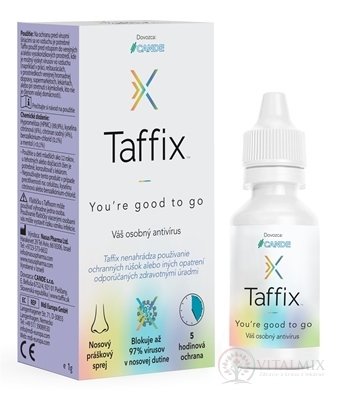 Taffix nosní moučkový sprej 1x1g EXP. 31.1.2024