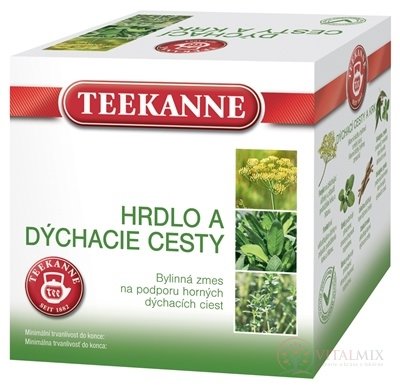 TEEKANNE bc HRDLO A DÝCHACÍ CESTY bylinná směs (čaj) 10x2 g (20 g)