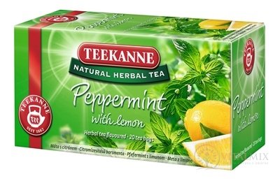 TEEKANNE NHT Máta s citronem bylinný čaj (inov.2018) 20x1,5 g (30 g)