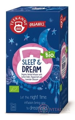 TEEKANNE ORGANICS BIO SLEEP &amp; DREAM bylinný čaj 20x1,7 g (34 g)