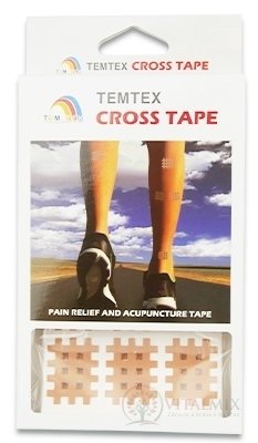 TEMTEX CROSS TAPE A type křížové tejpy 1x180 ks