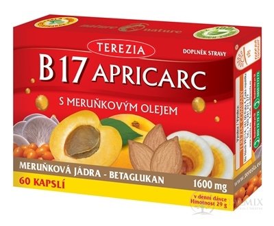 TEREZIA B17 APRICARC s meruňkovým olejem cps 1x60 ks