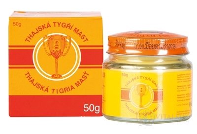 Thajská tygří mast GOLDEN CUP BALM 1x50 g