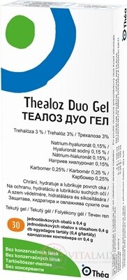 Thealoz Duo Gel tekutý oční gel 30x0,4 g