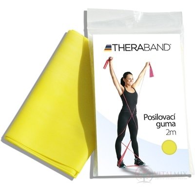 Thera-Band Posilovací guma 2m žlutá (slabá) 1x1 ks