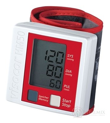 Tonometr VISOCOR HM50 tlakoměr digitální automatický na zápěstí 1x1 ks