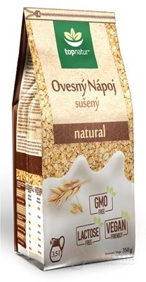 topnatur ovesný NÁPOJ sušený nápoj v prášku 1x350 g