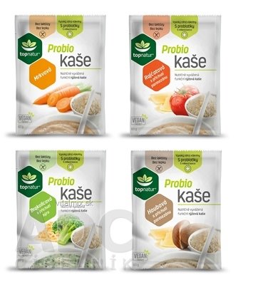 topnatur Probio KAŠE Mix slané rýžové kaše (4 příchutě) 25x60 g (1500 g)