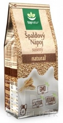 topnatur špaldová NÁPOJ sušený nápoj v prášku 1x350 g