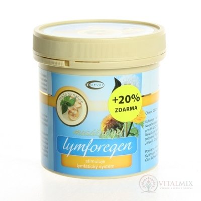 TOPVET LYMFOREGEN Masážní gel 1x250 ml