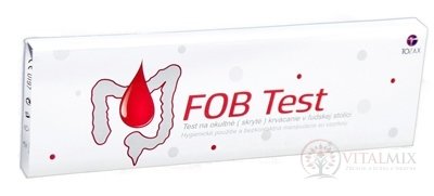 TOZAX FOB TEST kazetový test na zjištění okultního krvácení ve stolici 1x1 ks