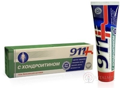 Twins Tek 911+ chondroitin masážní gel - balzám 1x100 ml