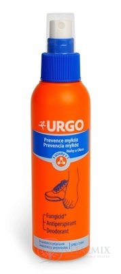 URGO Prevence mykóz Nohy a Obuv, 3 účinky v 1, sprej 1x150 ml