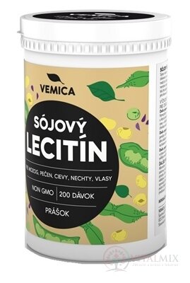 VEMICA LECITIN Sójový prášek 1x200 g