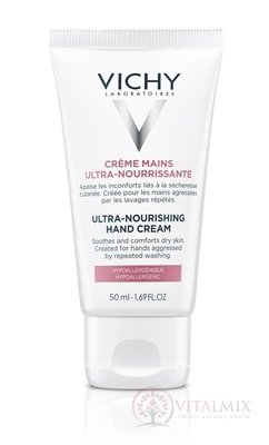 VICHY Crema MAINS ULTRA - NOURRISSANTE vysoce vyživující krém na ruce 1x50 ml