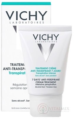 VICHY DEO ANTI-Transpirant CREME 7 DNI krém 1x30 ml