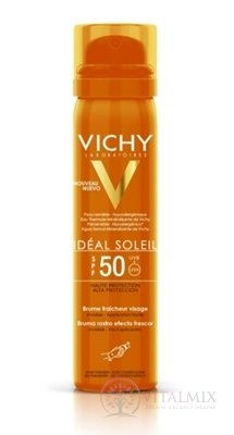 VICHY IDEAL SOLEIL MIST SPF 50+ opalovací sprej na obličej (MB028300) 1x75 ml