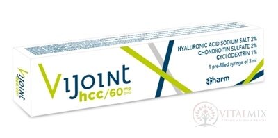 VIJOINT HCC 60 mg/3 ml roztok hyaluronátu sodného, chondroitin sulfátu a cyklodextrinu v naplněné stříkačce, 1x3 ml