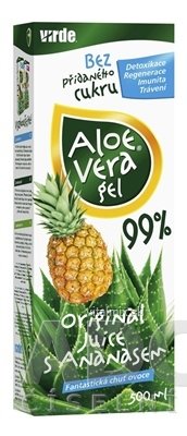 Virde ALOE VERA gel s ananasem šťáva 1x500 ml