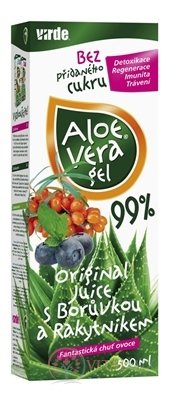 Virde ALOE VERA gel s borůvkou a rakytníkem šťáva 1x500 ml