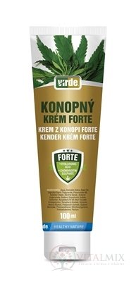 Virde KONOPNÝ KRÉM FORTE 1x100 ml