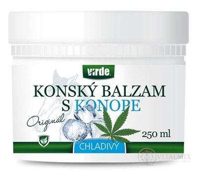 Virde KOŇSKÝ BALZÁM S konopí chladivý 1x250 ml