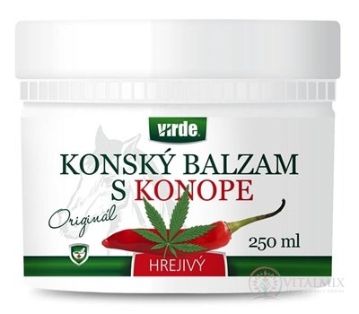 Virde KOŇSKÝ BALZÁM S konopí hřejivý 1x250 ml