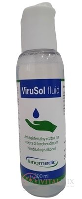 Virus fluid antibakteriální roztok na ruce s chlorhexidinem 1x100 ml