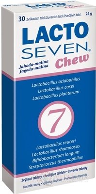 Vitabalans LACTOSEVEN Chew tbl MND 1x30 ks