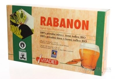 Vitadiet RABANON LIQ por (amp.) 20x10 ml