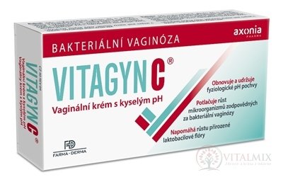 VITAgyn C KRÉM poševního S kyselým pH 1x30 g