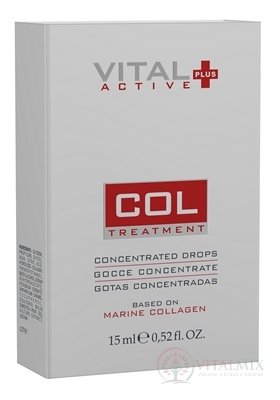 VITAL PLUS ACTIVE COL (koncentrované kapky s mořským kolagenem) 1x15 ml