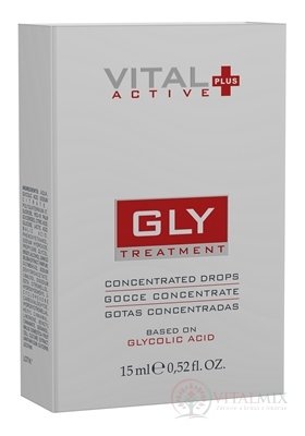 VITAL PLUS ACTIVE GLY (koncentrované kapky s kyselinou glykolovou) 1x15 ml
