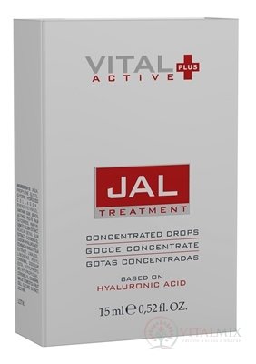VITAL PLUS ACTIVE JAL (koncentrované kapky s kyselinou hyaluronovou) 1x15 ml