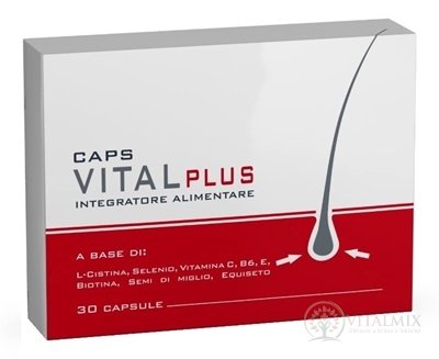 VITAL PLUS CAPS doplněk stravy na vlasy 1x30 ks