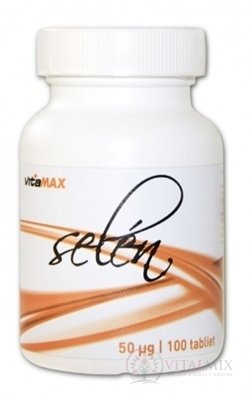 Vitamax SELEN 50 mikrogramů tbl 1x100 ks