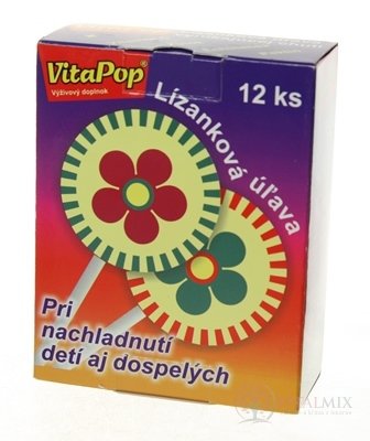 VitaPop lízátko při nachlazení dětí i dospělých 1x12 ks