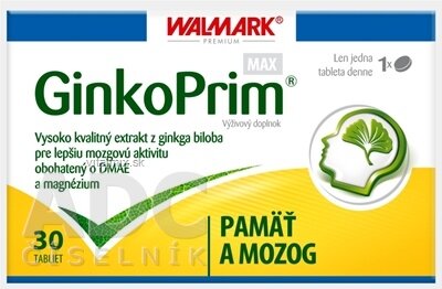 WALMARK GinkoPrim MAX tbl (verze 2012) 1x30 ks