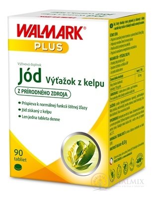 WALMARK Jód Výtažek z kelpu tbl 1x90 ks