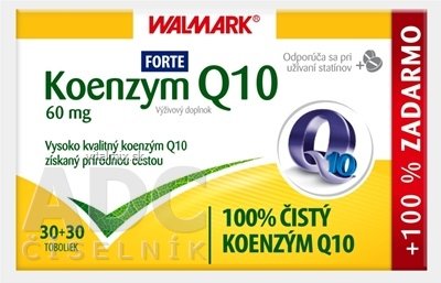 WALMARK Koenzym Q10 Forte 60 mg cps (30 + 30 ks) 1x60 ks