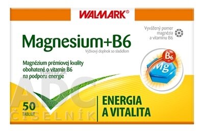 WALMARK MAGNESIUM B6 tbl (se sladidlem) 1x50 ks